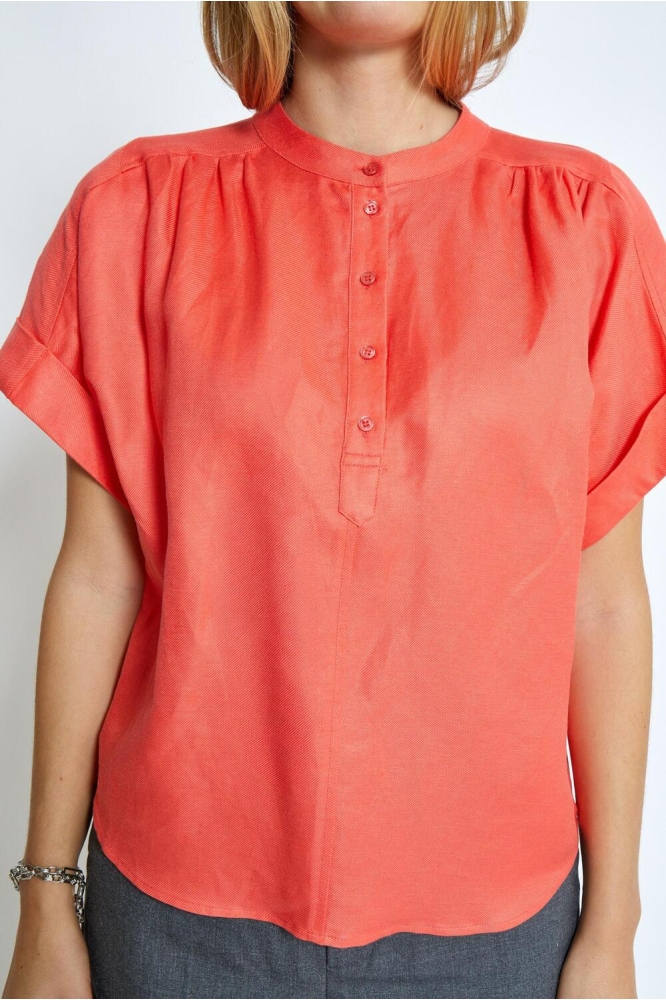 SABBI LINEN BLOUSE MI6540 641 DUBARRY